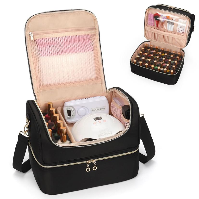 Custom Nail Lamp Bag & Jewelry Organizer Bag